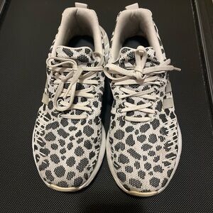 adidas Black and White Patterned Sneakers